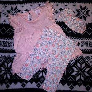 Savannah baby outfit with headband